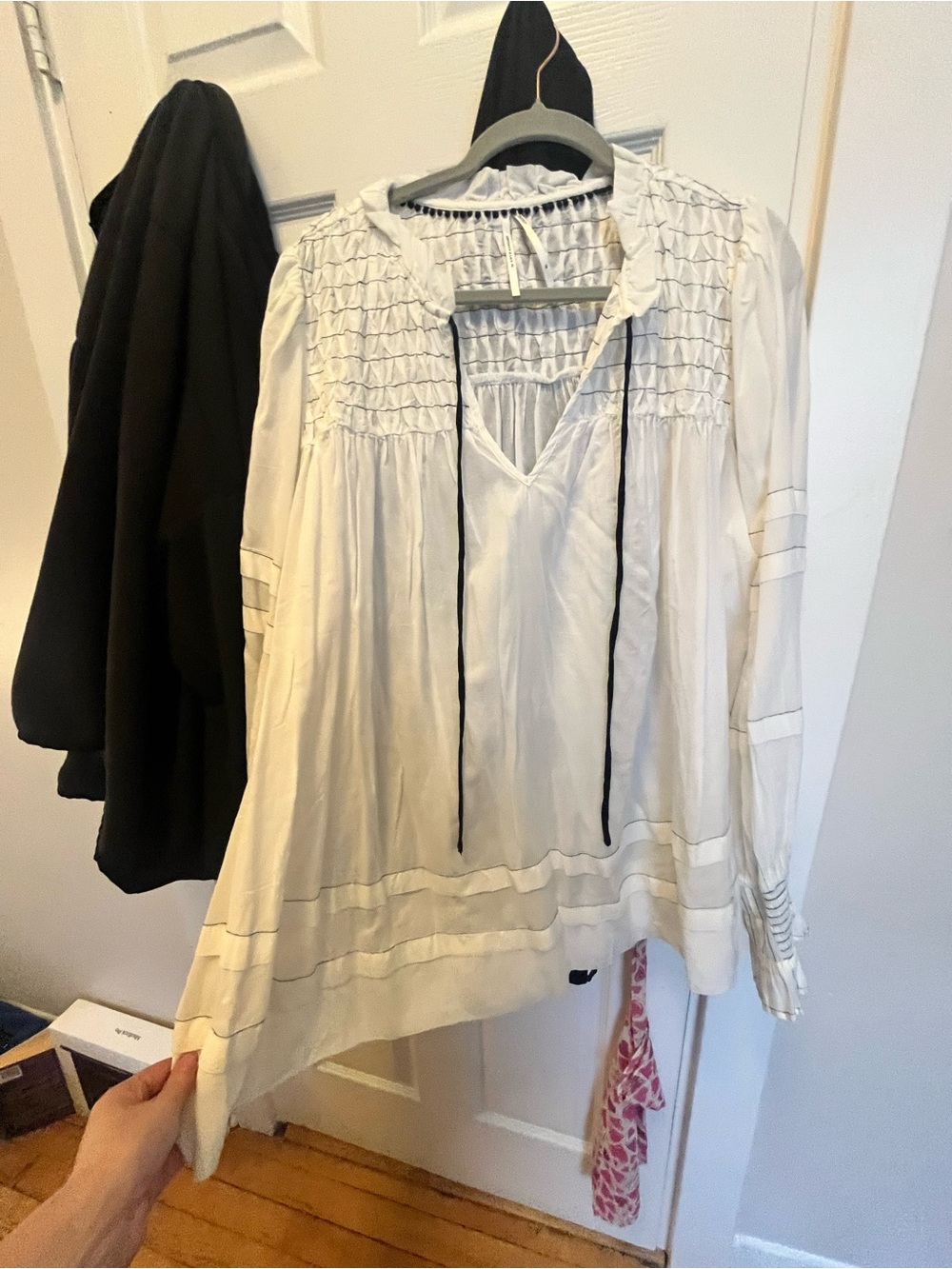Anthropologie Gauzy Blouse